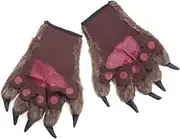 [LIFKOME] Halloween Werewolf Gloves Style Warm Touchscreen Perfect for Party Performance