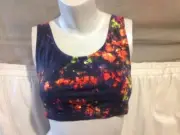 SUPRE BLAZE GALAXY CROP TOP BNWT SZ m BNWT FREE POST (acc584