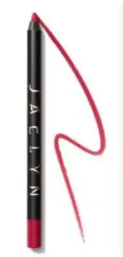 JACLYN COSMETICS Poutspoken Lip Liner in In Control (Bold Cherry Red) NIB