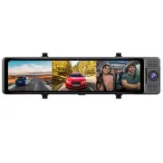 Car DVR Dash Cam Touch Screen Recorder Front Inside Rear Camera Night Vision