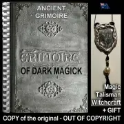 Antique Grimoire Manuscript Book Ancien Dark Magick Witchcraft Esoteric Occult 1