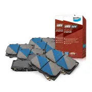 8Pcs Bendix Front + Rear 4WD Brake Pads for Honda CR-V RM 1.6L 2.0L 2012-On