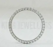 Stainless Steel 2.6CT 8 Pointer Prong Diamond Bezel For 36MM Datejust 126200