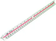 K93X40 Triangular Scale Ruler, 30 Cm