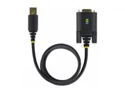 StarTech 6.6ft/2m USB to Null Modem Serial Adapter Cable (1p6ffcnusbserial)