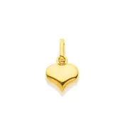 9ct Gold 8mm Heart Charm