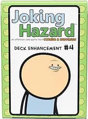 Joking Hazard Deck Enhancement #4 - The Fourth Expansion of Comic Building Card - Party Game by Cyanide and Happiness for 3-10 Players,Green