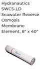 hydranautics SWC5-LD seawater reverse osmosis membrane element 8x10