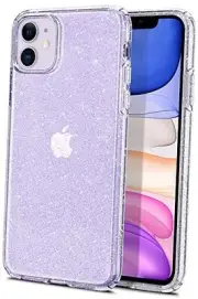 Liquid Crystal Glitter Designed for iPhone 11 Case (2019) - Crystal Quartz