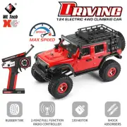 Wltoys XK 2428 2.4G 4WD 30KM/h LED Headlight 1/24 RC Off-Road RTR Crawler Car US