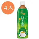 波蜜 靠茶四季青茶 580ML (4入)/組【康鄰超市】