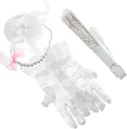 Abaodam 1Set Birthday Party Dress Up Necklace Set Cosplay Accessories for Dress Up Parties Role Play and Performance Events Comfortable and Charming Design