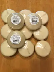 (12x) 3" Inch Floating Ivory Candles Unscented for Wedding, Party, Events