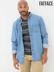 FatFace Blue Denim Shirt (E60301) | $127