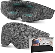 Beavorty Sleeping Eye Anti Snore Blindfold Sleeping Mask Women Eyeshadow Palette Gel Light Covers Lip Sleeping Mask Silk for Sleeping Skincare Sleep Mask for Sleeper Polyester