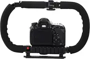 Tofficu Foldable Handheld Camera Stabilizer with Slip Base Rig for Cameras and Smartphones Hot Shoe Mounts for Accessories for and Photographers