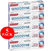 5 x Sensodyne Sensitivity & Gum Whitening Toothpaste 100g