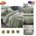 Luxury Twin XL Bed Sheet Set - 1800 Thread Count Ultra-Soft Microfiber in Sage