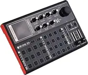 ACAGALA SK300 Live Sound Card External Voice Changer Audio Mixer Built-in Rechargeable Battery Multiple Sound Effects for Live Streaming Music Recording Smartphone Computer Game Karaoke