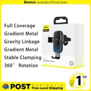 Baseus Glaze Gravity Gradient Metal 360° Rotation Car Holder Air Vent Clip Mount