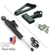 US Fit Honda CB600F HORNET 09-15 Steering Damper Stabilizer Bracket Kit Black