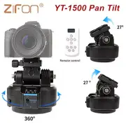 ZIFON YT-1500 Pan Tilt Auto Motorized Rotating Panoramic Head Remote Control 2kg
