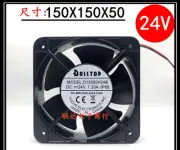 BOSSTOP D15050H24B 15050 15CM DC24V 1.20A IP68 waterproof aluminium case fan