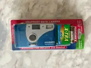 Sealed HANIMAX 35mm Film Snapshot Brite Camera Gift Set w/ Film & Batteries Blue
