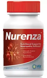 Vita Sciences Nurenza Neuropathy Relief Supplement 40x Strength Natural R-ALA...