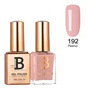 Billionaire Gel Polish UV LED & Nail Lacquer Duo 192 Peanut 15ml