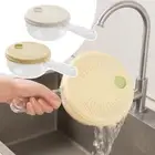 Fine Holes Rice Washing Artifact with Handle Rice Washing Sieve Drain Basket