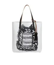 Marni 30th Anniversary Print Two-Toned Tribeca Tote Bag One size BLACK