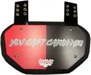 You Can't Catch Me Football Back Plate - Back Bone Protection for Shoulder Pads