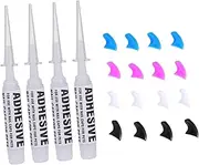 [BESPORTBLE] Kitten Nail Cap Set 80pcs Cat Glue Silicone Comfortable Scratch-Resistant