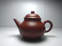 在飛比找Yahoo!奇摩拍賣優惠-雅品壺~早期紅泥線瓢壺(已泡養) 中國宜興#C498