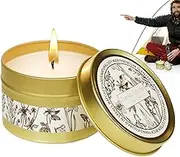 Survival Candles, Emergencys Lighting, Long-Burning Soy Wax, 20-Hour Burn Time, Decorative Light Source, for Power Outages, Camping, Emergencys Kits, Gatherings, 6.2x4.3cm Soybean Wax