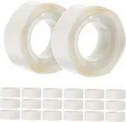 KICHOUSE Double Sided Adhesive Dots for Balloons 20 Pack Craft Sticky Tape Round Glue Points Non Trace Adhesive Dots for Decor and DIY Projects