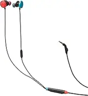JBL Quantum 50N Wired in-Ear Gaming Headset with JBL QuantumSOUND Signature, Sprack Focus Microphone, Volume Slider and Mute Switch, Multi-Platform Compatibility, Twistlock, Blue/Red
