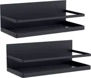 Magnetic Spice Rack Magnetic Shelf Easy to Install For Kitchen And Bathroom