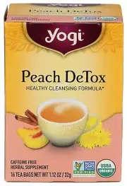 Yogi Tea, Peach DeTox, 16 Count
