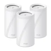 TP-Link Deco BE85 BE22000 Tri-Band Mesh WiFi 7 System (3 Pack)