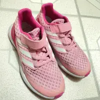 在飛比找蝦皮購物優惠-愛迪達Adidas女童粉紅色 運動鞋 休閒鞋 布鞋 跑鞋尺寸