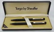 Sheaffer Targa 1003 (Early) Ballpoint Pencil Set - Matte Black GT, .9mm (NOS)