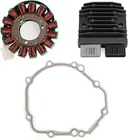 Regulator Stator Coil Gasket Kit Compatible With Suzuki GSX-S 1000 / F WVDG 2016-2020 31401-41G20 32800-26J00 Motorcycle Parts
