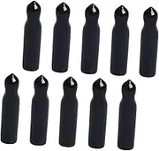 10Pcs Bottle Pourer Caps Rubber Covers for Liquor Oil Bottles Prevents Contamination for Bars Restaurants Lightweight Portable