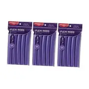 Flexi Rods 7", 3/4" Diameter - Heatless Hair Curler for 90S Glamorous Bouncy