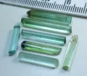 Top Quality Beautiful Color Tourmaline Clean Crystals Luster Quality 16.5 Carats