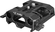 SmallRig Lightweight 15mm Dovetail Baseplate with Dual 15mm LWS Rod Clamp, Fits for ARRI Dovetail Plate - 4002