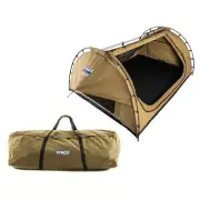Adventure Kings Double Swag Camping Dome Tent 4WD + 400GSM Waterproof Canvas Bag