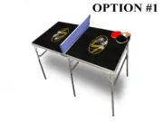 University of Missouri Portable Table Tennis Ping Pong Folding Table w/Accessori